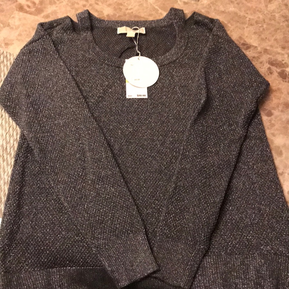 Michael Kors cold shoulder sweater